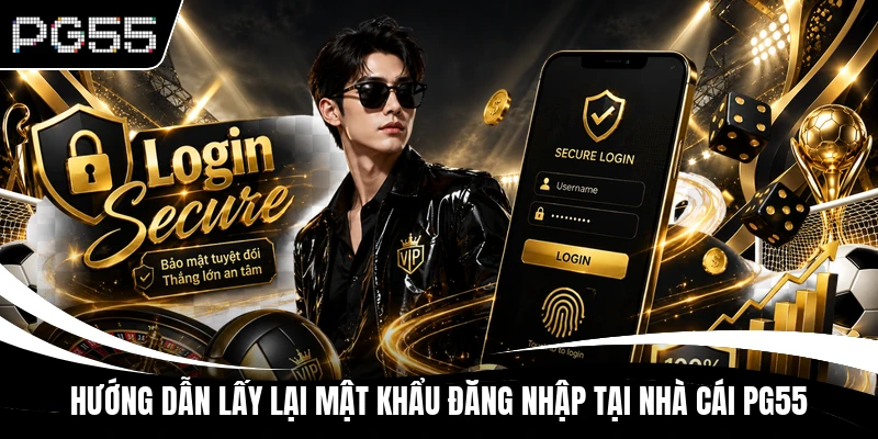Hướng dẫn lấy lại mật khẩu đăng nhập tại nhà cái PG55
