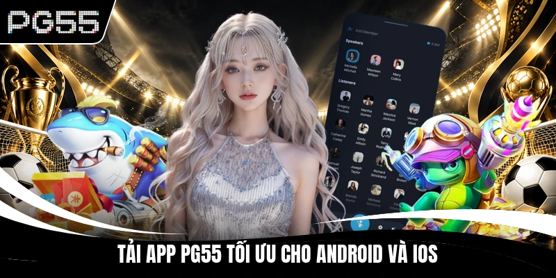 Tải app PG55 tối ưu cho Android và iOS