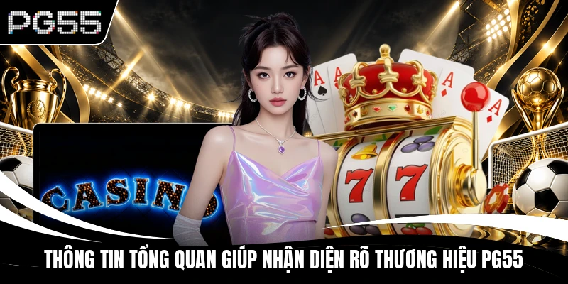 Thông tin tổng quan giúp nhận diện rõ thương hiệu PG55